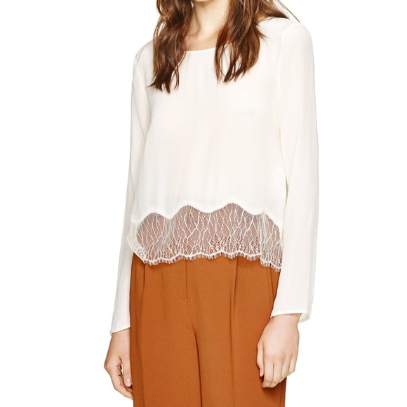 Aritzia Tops - Wilfred Desaix Blouse PLUM/WINE COLOUR